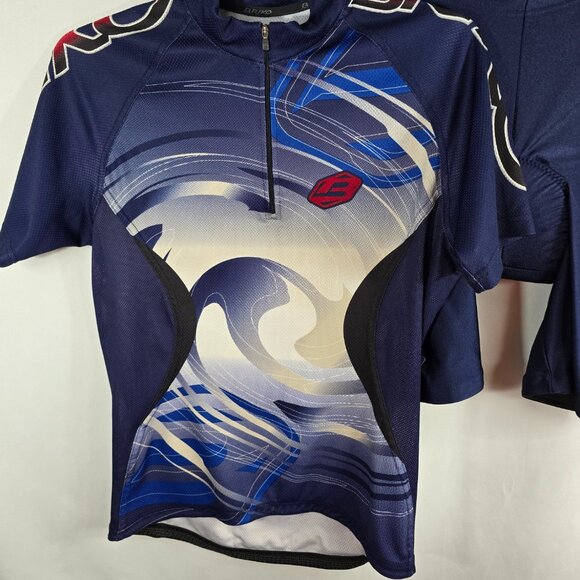 Briko Cycling Jersey Adult L - USA size M - Bonus Decathalon Padded Shorts (N-15 - Picture 2 of 16